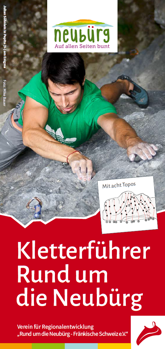 Faltkarte: Kletterführer Rund um die Neubürg – Bild 2